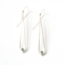 Load image into Gallery viewer, London Blue Topaz Dangly Earrings