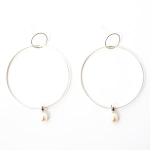 Pearl Hoops