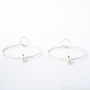Pearl Hoops