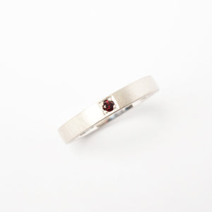 Garnet Pavé Ring