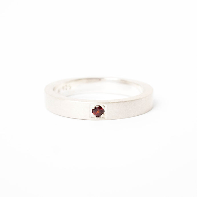 Garnet Pavé Ring