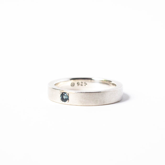 Grey Spinel Pavé Ring